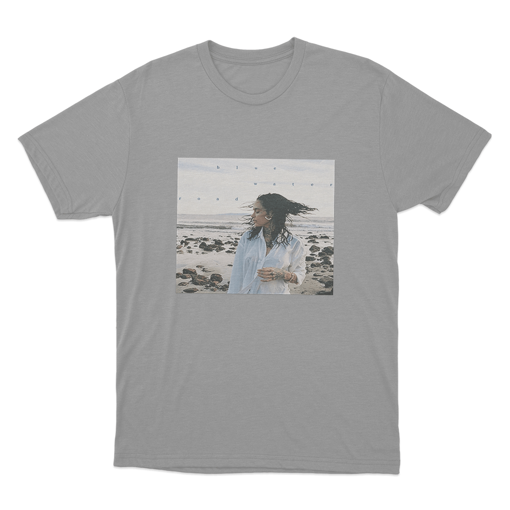Kehlani Blue Water Road Unisex T Shirt Grey Kehlani Blue Water Road Unisex T Shirt Grey