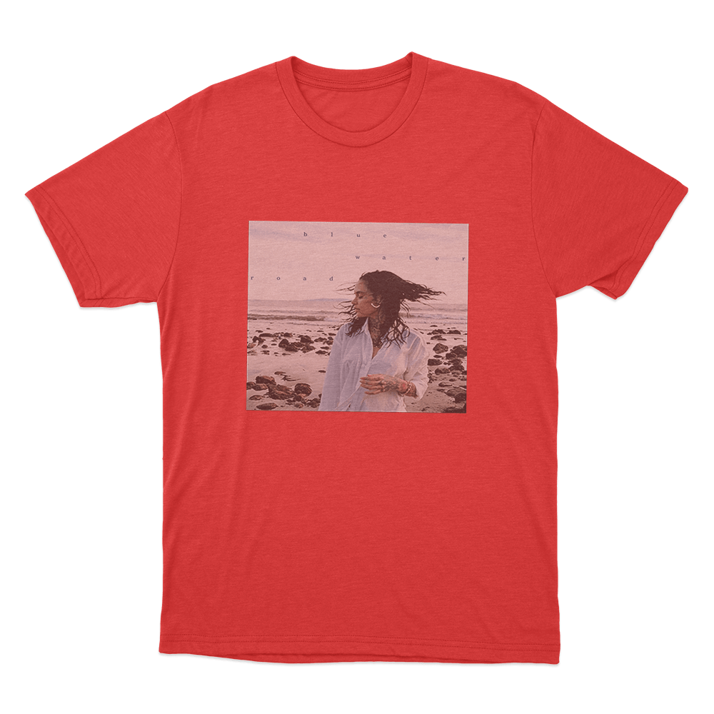 Kehlani Blue Water Road Unisex T Shirt Red Kehlani Blue Water Road Unisex T Shirt Red
