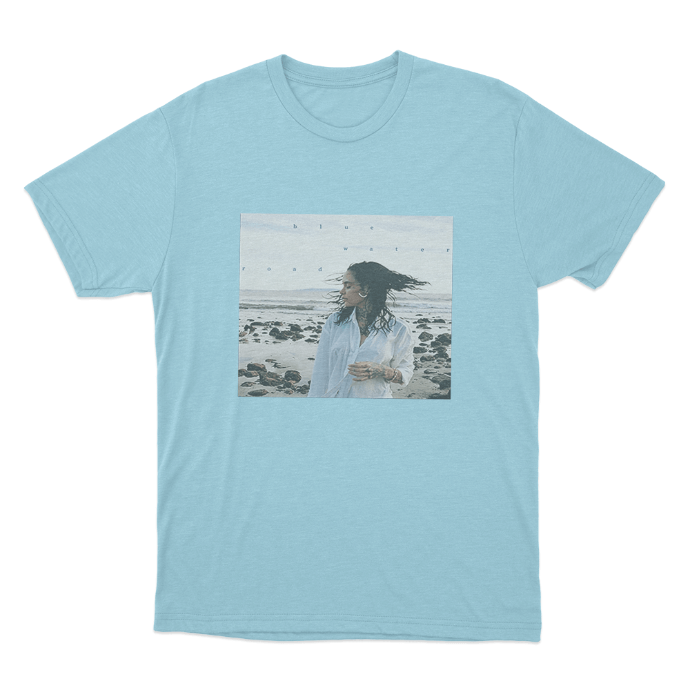 Kehlani Blue Water Road Unisex T Shirt Sky Blue Kehlani Blue Water Road Unisex T Shirt Sky Blue