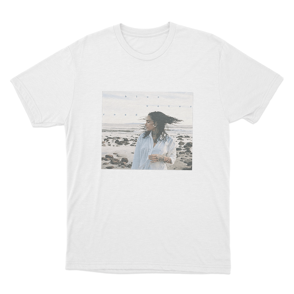 Kehlani Blue Water Road Unisex T Shirt White Kehlani Blue Water Road Unisex T Shirt White