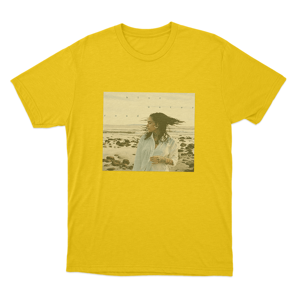 Kehlani Blue Water Road Unisex T Shirt Yellow Kehlani Blue Water Road Unisex T Shirt Yellow
