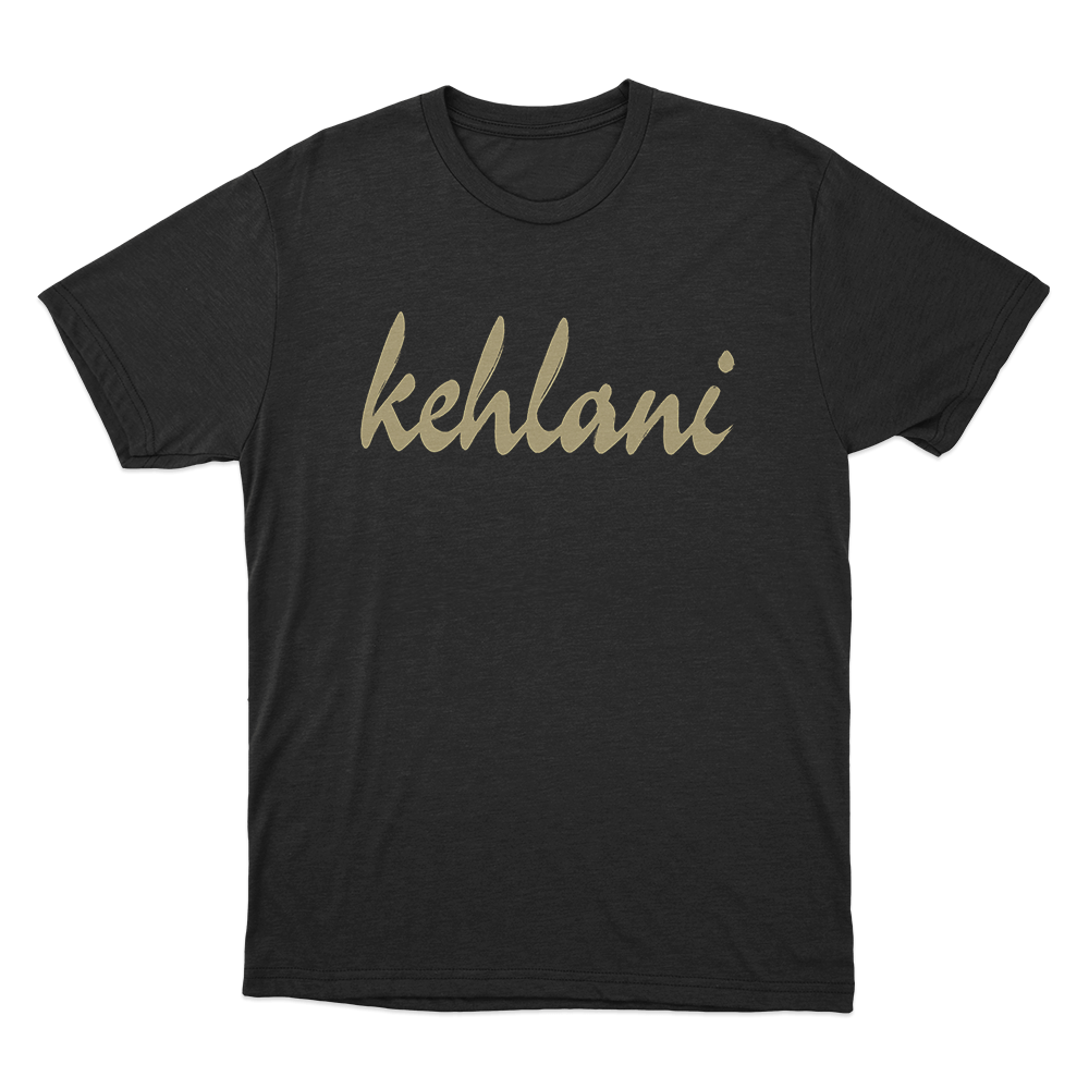 Kehlani Gold Signature Unisex T Shirt Black Kehlani Gold Signature Unisex T Shirt Black