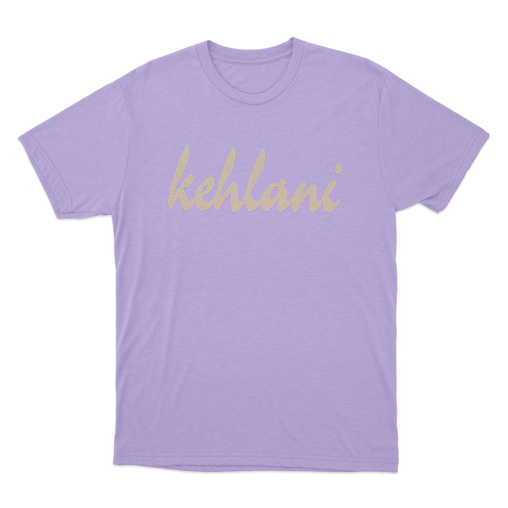 Kehlani Gold Signature Unisex T Shirt Purple Kehlani Gold Signature Unisex T Shirt Purple