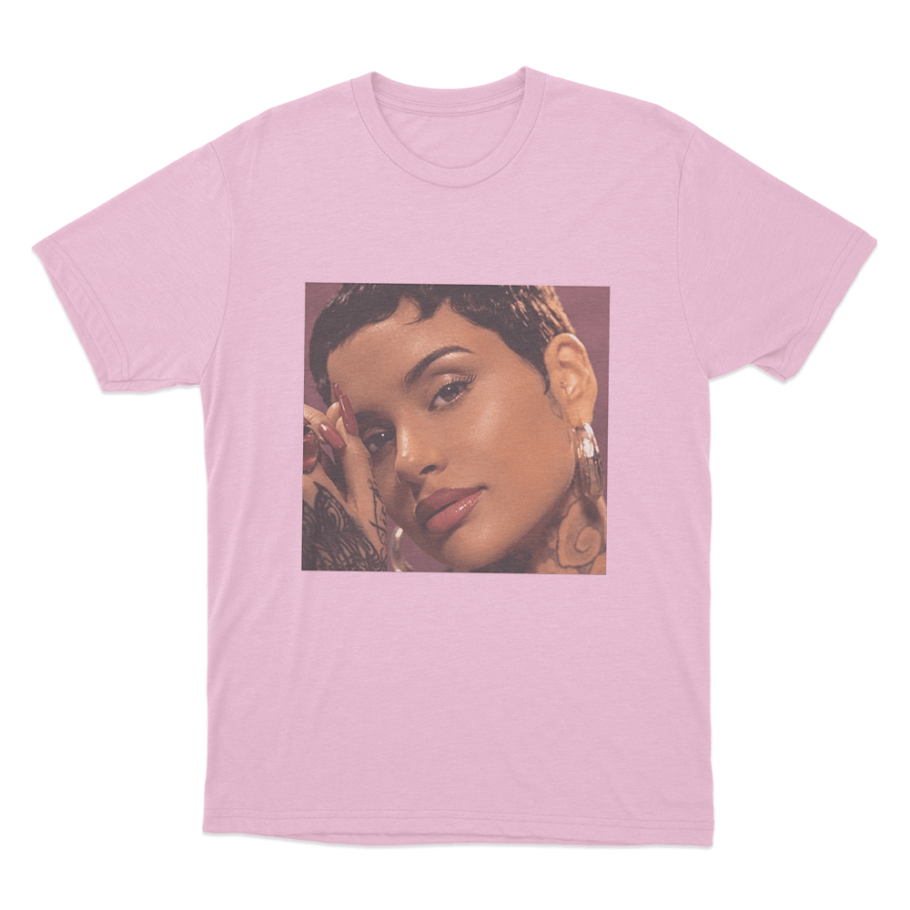Kehlani Red Portrait Unisex T Shirt Pink Kehlani Red Portrait Unisex T Shirt Pink