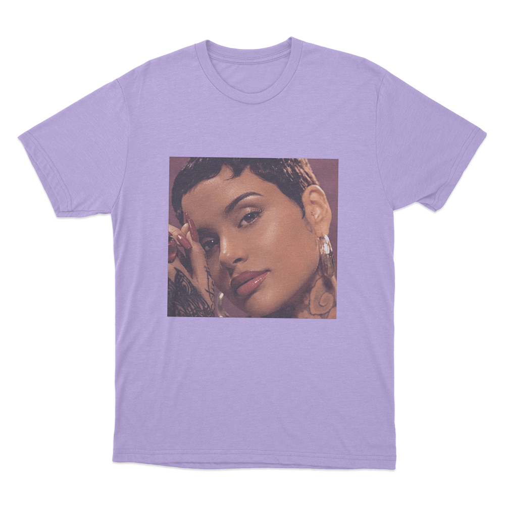Kehlani Red Portrait Unisex T Shirt Purple Kehlani Red Portrait Unisex T Shirt Purple