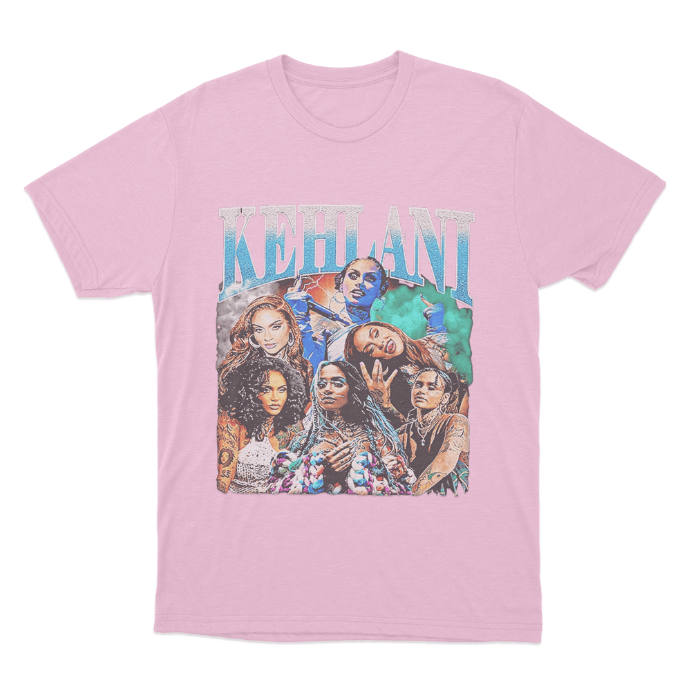 Kehlani Vintage Portrait Unisex T Shirt Pink Kehlani Vintage Portrait Unisex T Shirt Pink